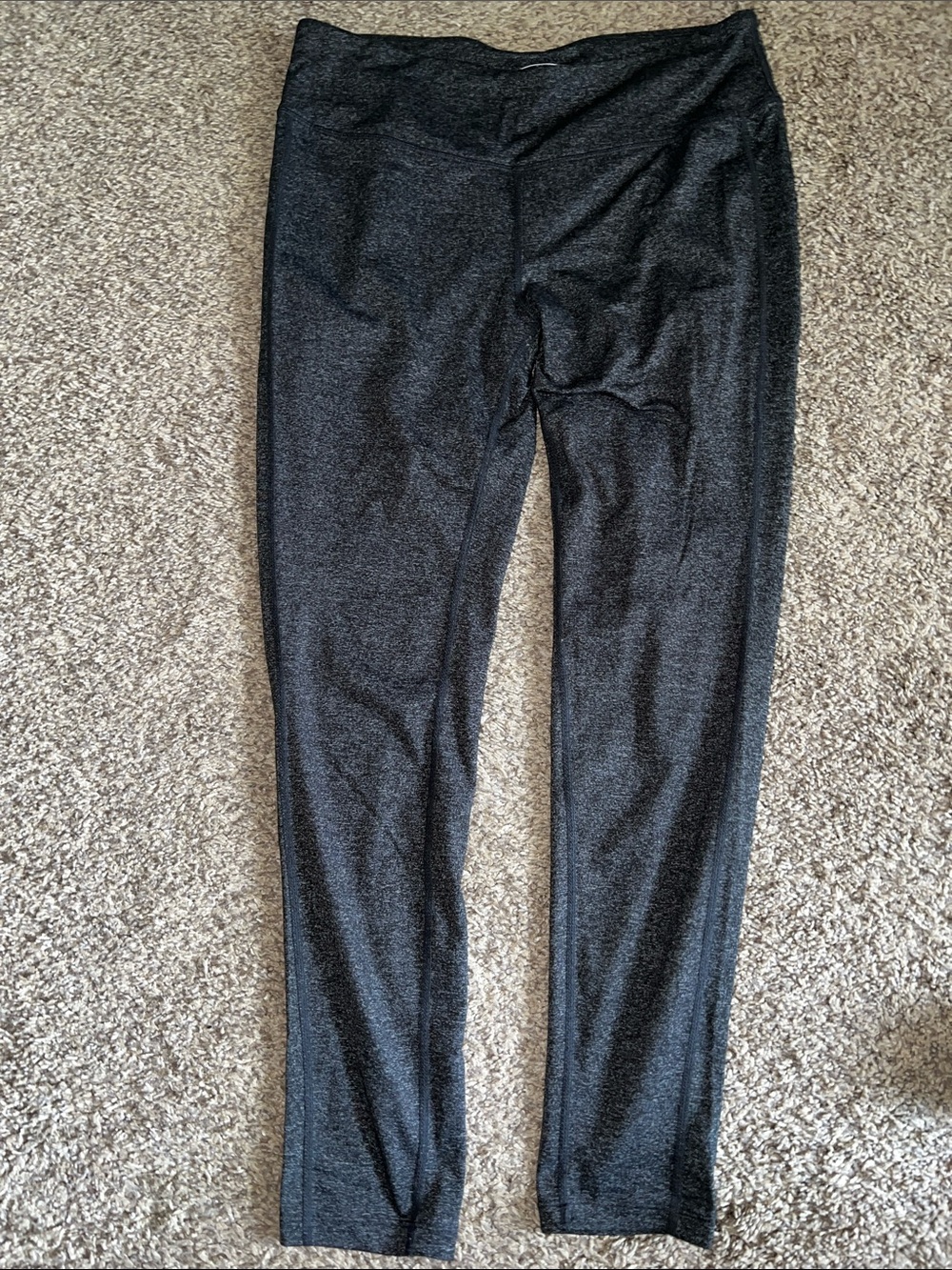 Tangerine Dark Gray Athletic leggings